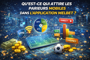 Qu'est-ce qui attire les parieurs mobiles dans l'application Melbet ?