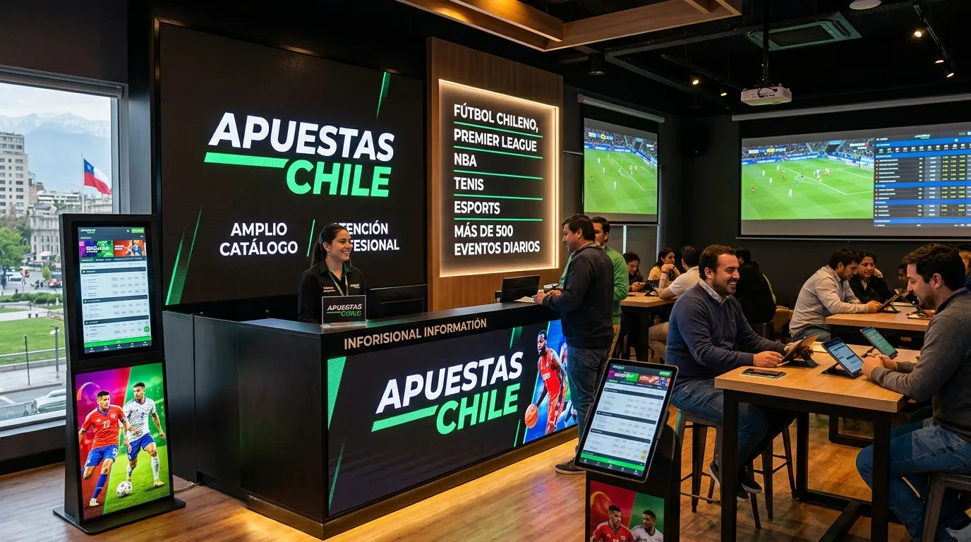 Operadores de apuestas en Chile con amplio catálogo y atención profesional